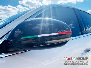 Alfa Romeo Giulia Mirror Covers - Carbon Fiber - Full Replacements - GTA Style